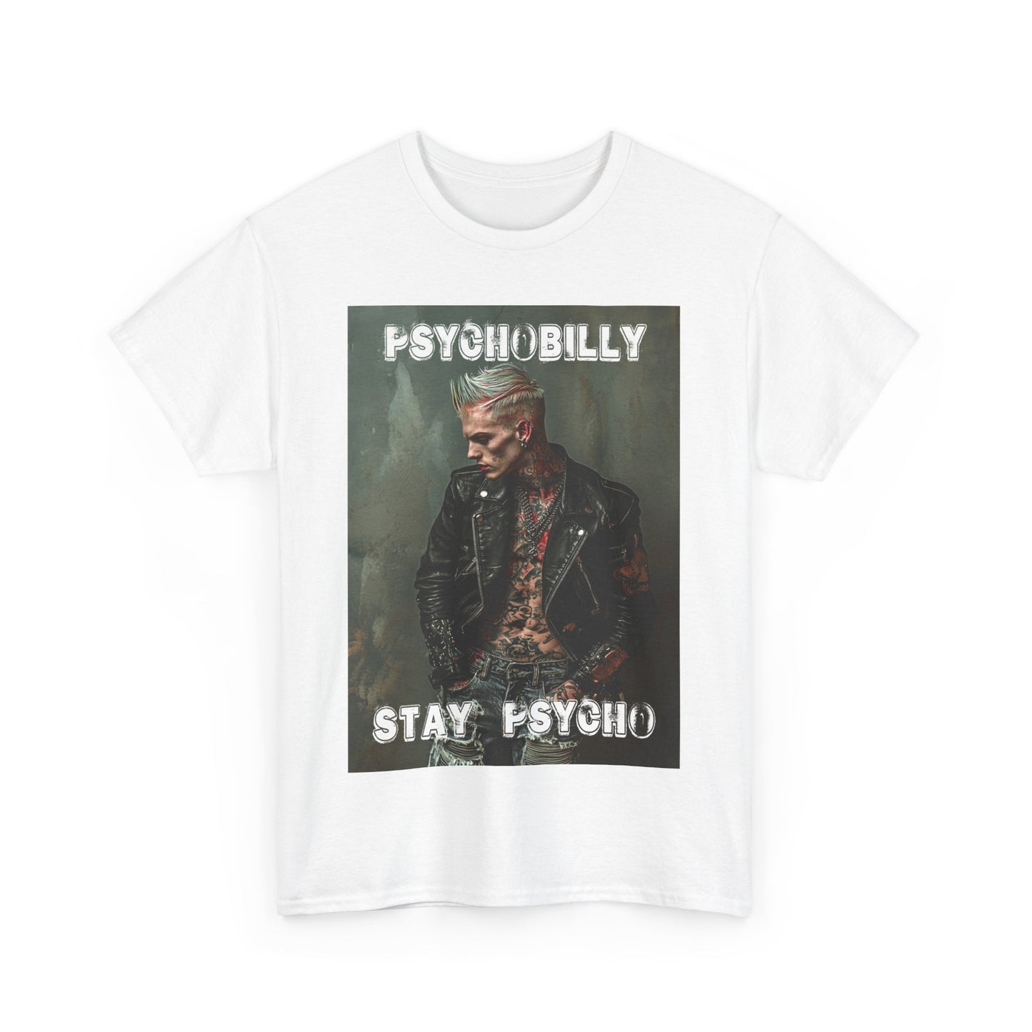 Psycho 2 - Unisex Heavy Cotton Tee - UK