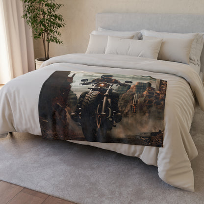 Biker #4 - Soft Polyester Blanket