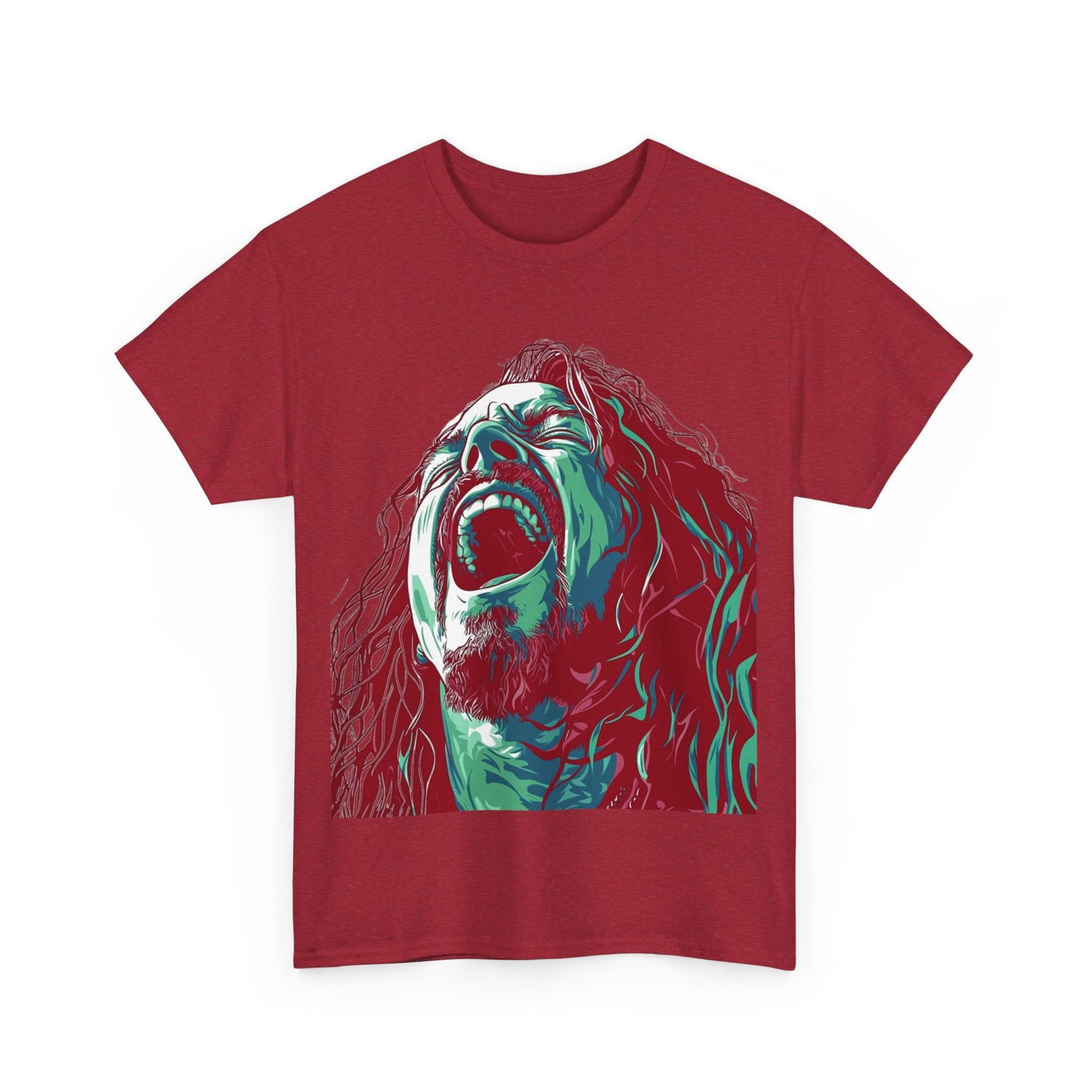 Scream - Unisex Heavy Cotton Tee - UK