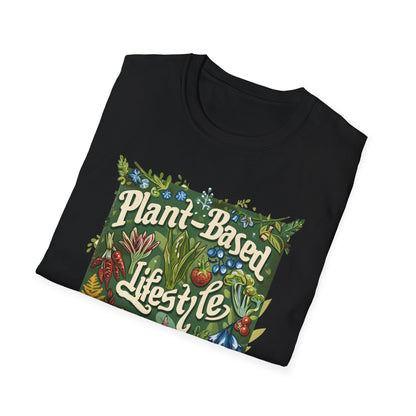 Plant Based Lifestyle #2 - Unisex Softstyle T-Shirt (UK)
