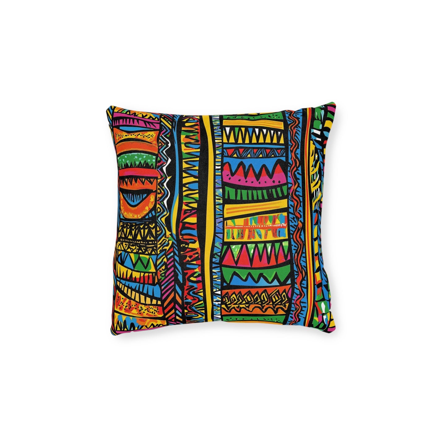 African 4 - Square Pillow - UK