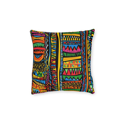 African 4 - Square Pillow - UK