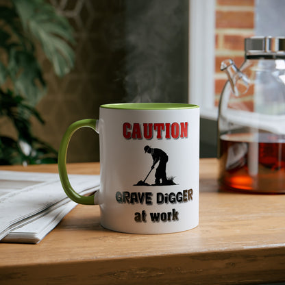 Grave Digger - Coffee Mug 11oz  UK