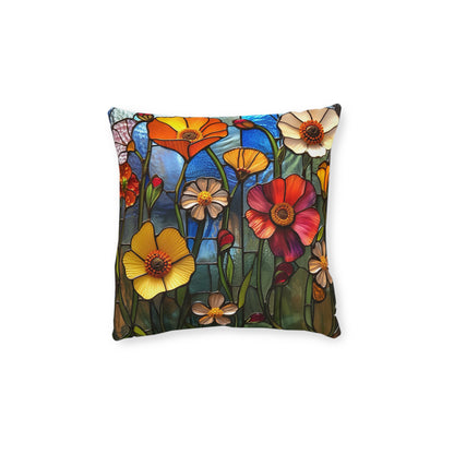Stained Glass - Square Pillow - UK