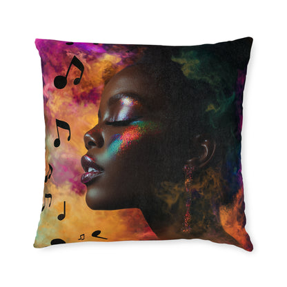 Jazz Singer - Square Pillow - UK