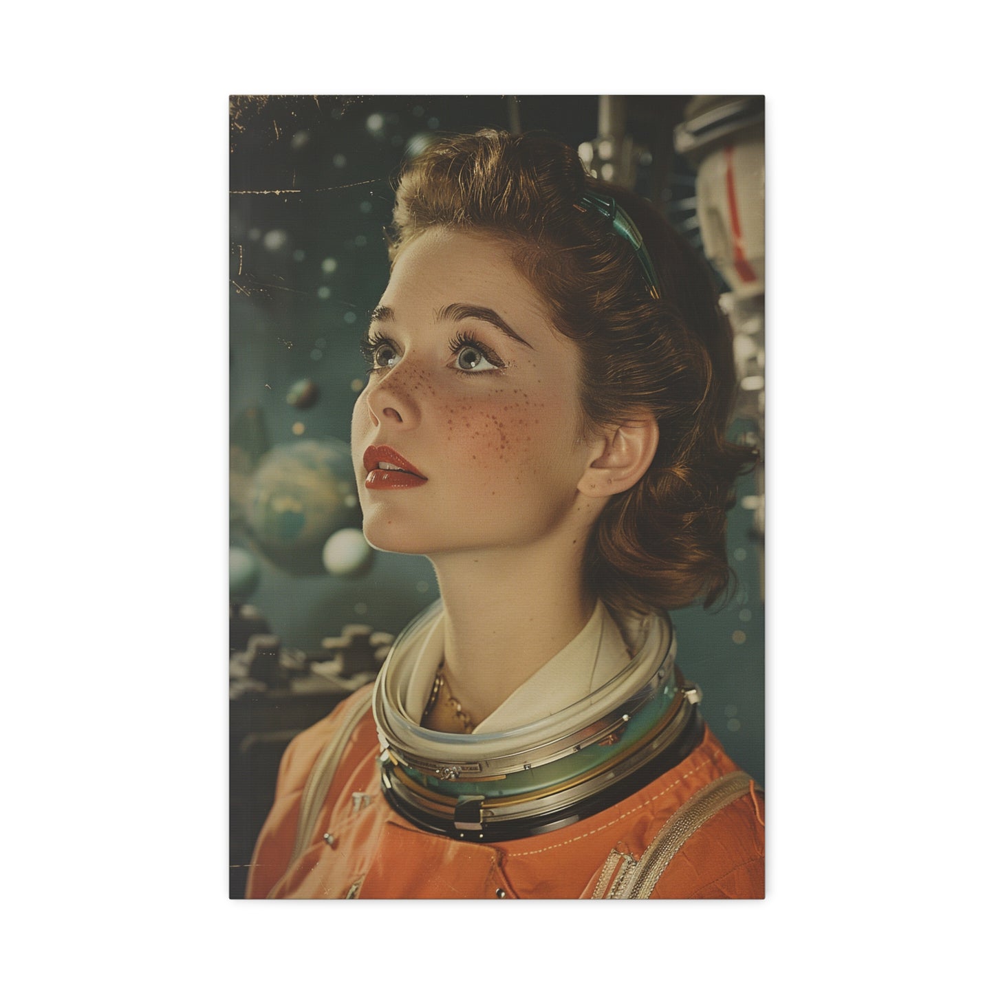 Sci-Fi 1950's #1 - Polyester Canvas