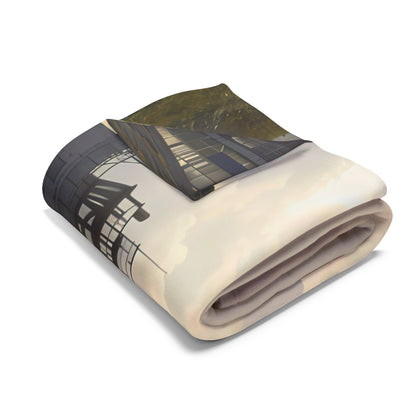 WW2 Airfield #2 Arctic Fleece Blanket - UK