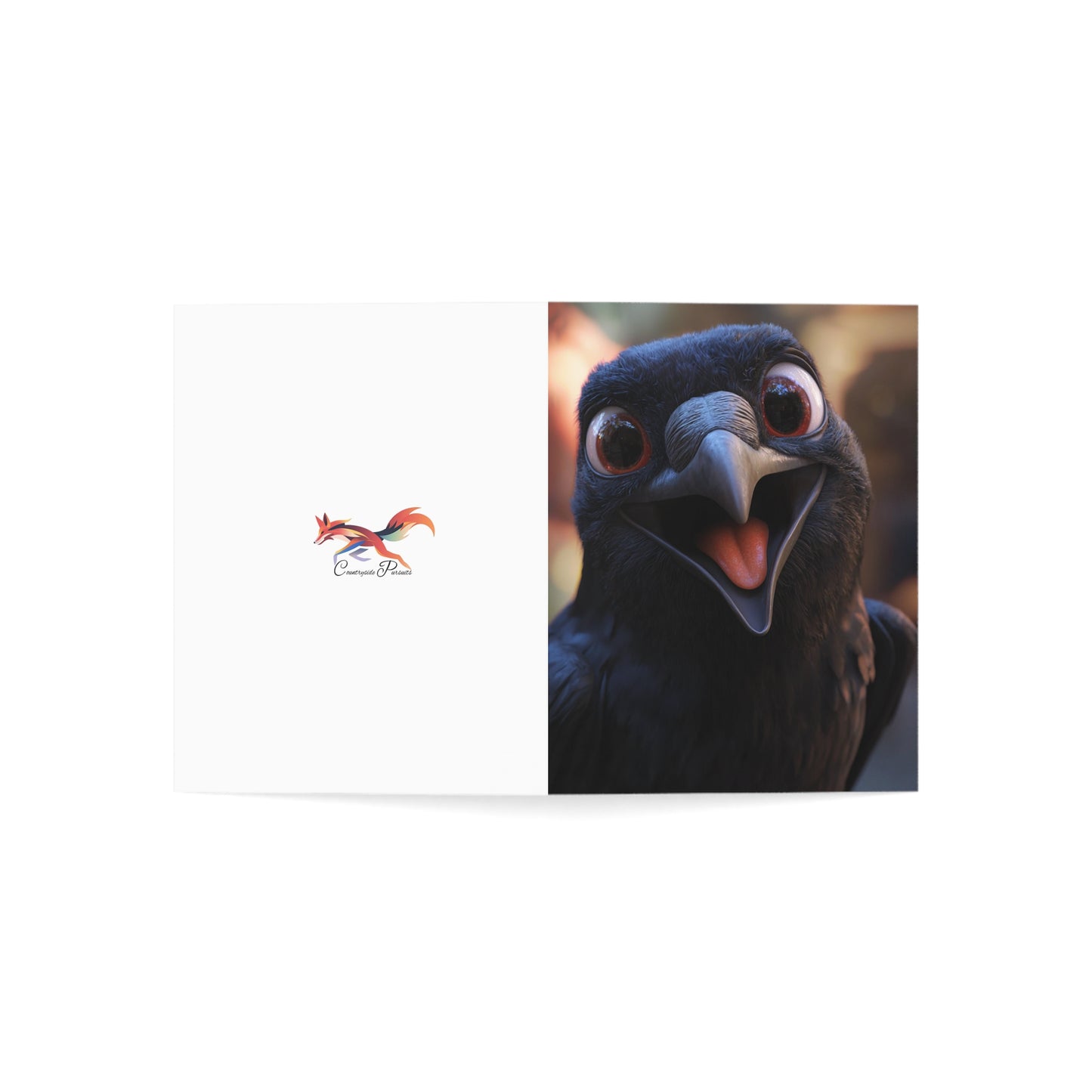 Happy Crow Greeting Cards - Set of 1, 10, 30, or 50pcs for All Occasions - USA
