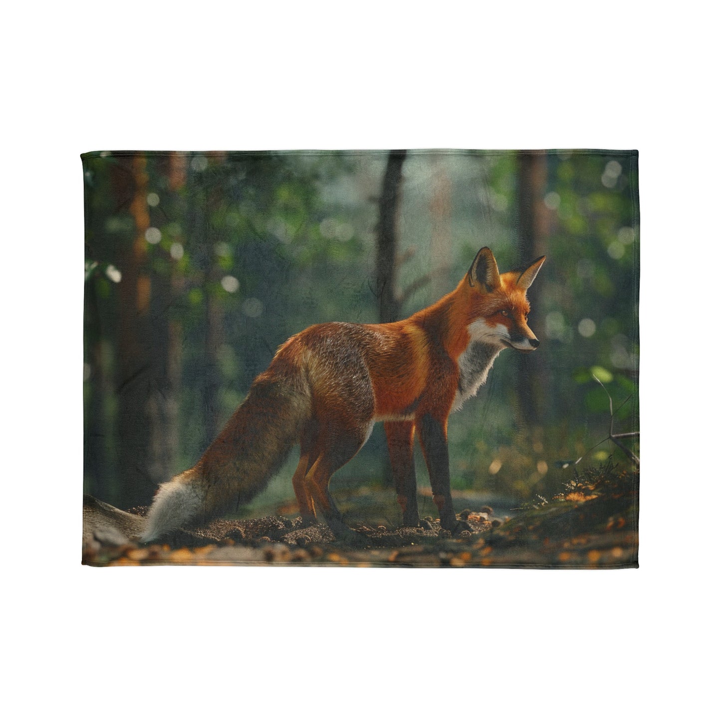 Fox Blanket - Soft Polyester Blanket
