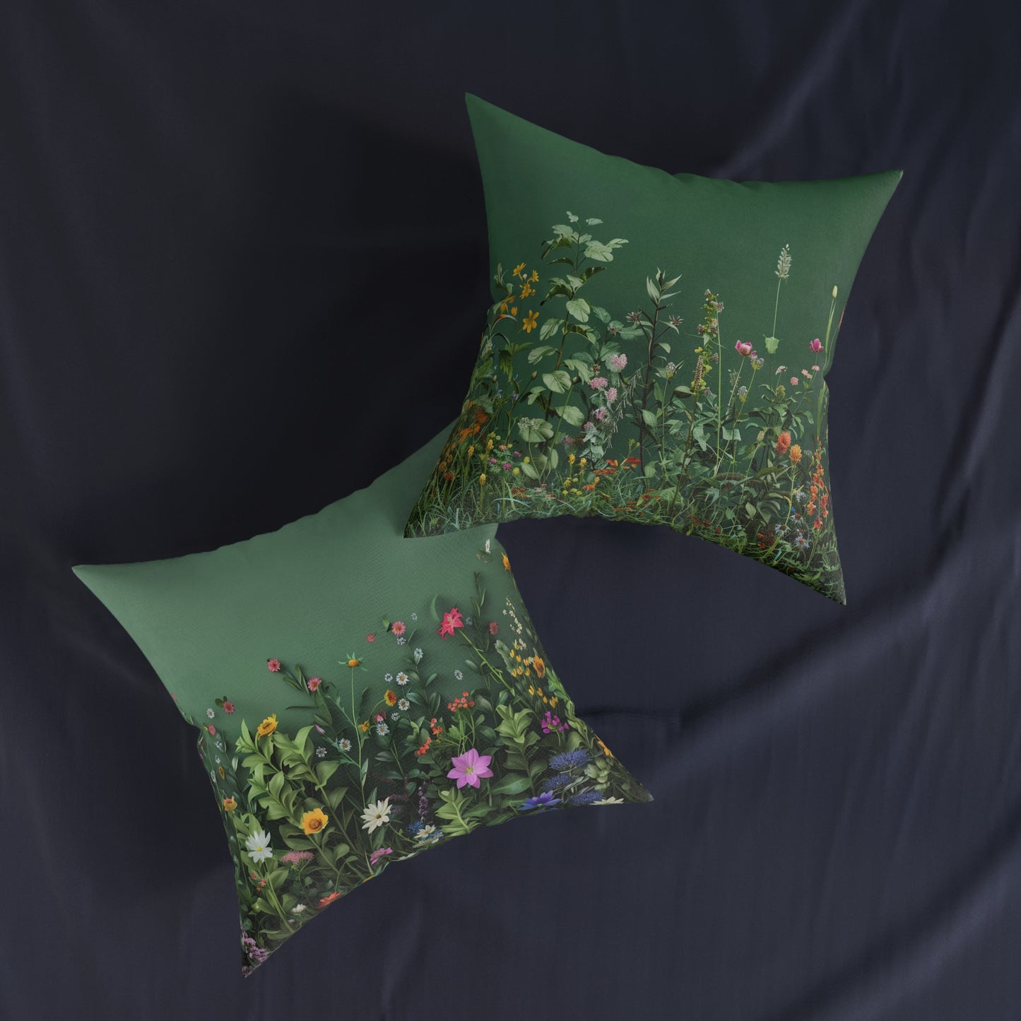 Wild Meadow 1 - Square Pillow -UK