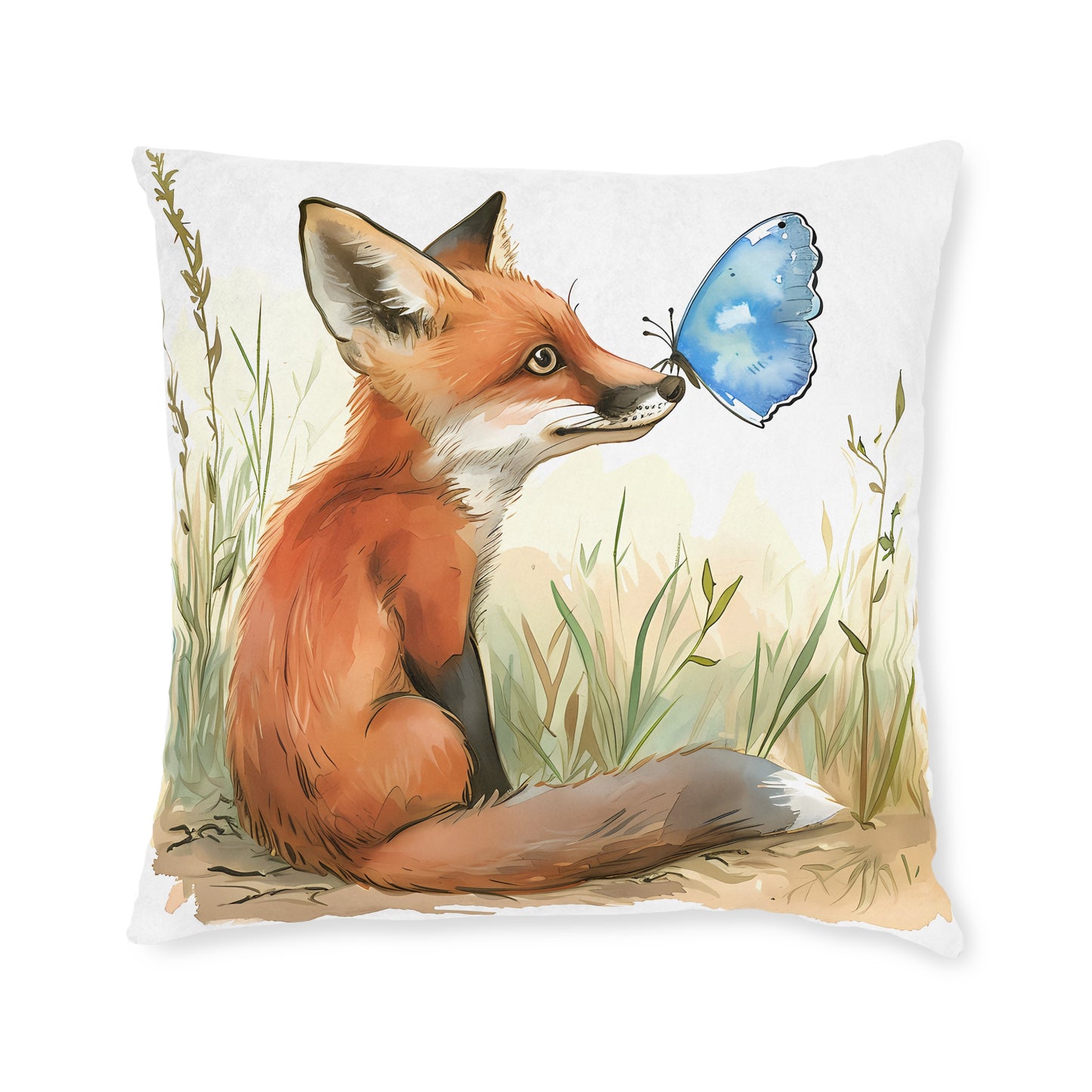 Fox 1 - Square Pillow - UK