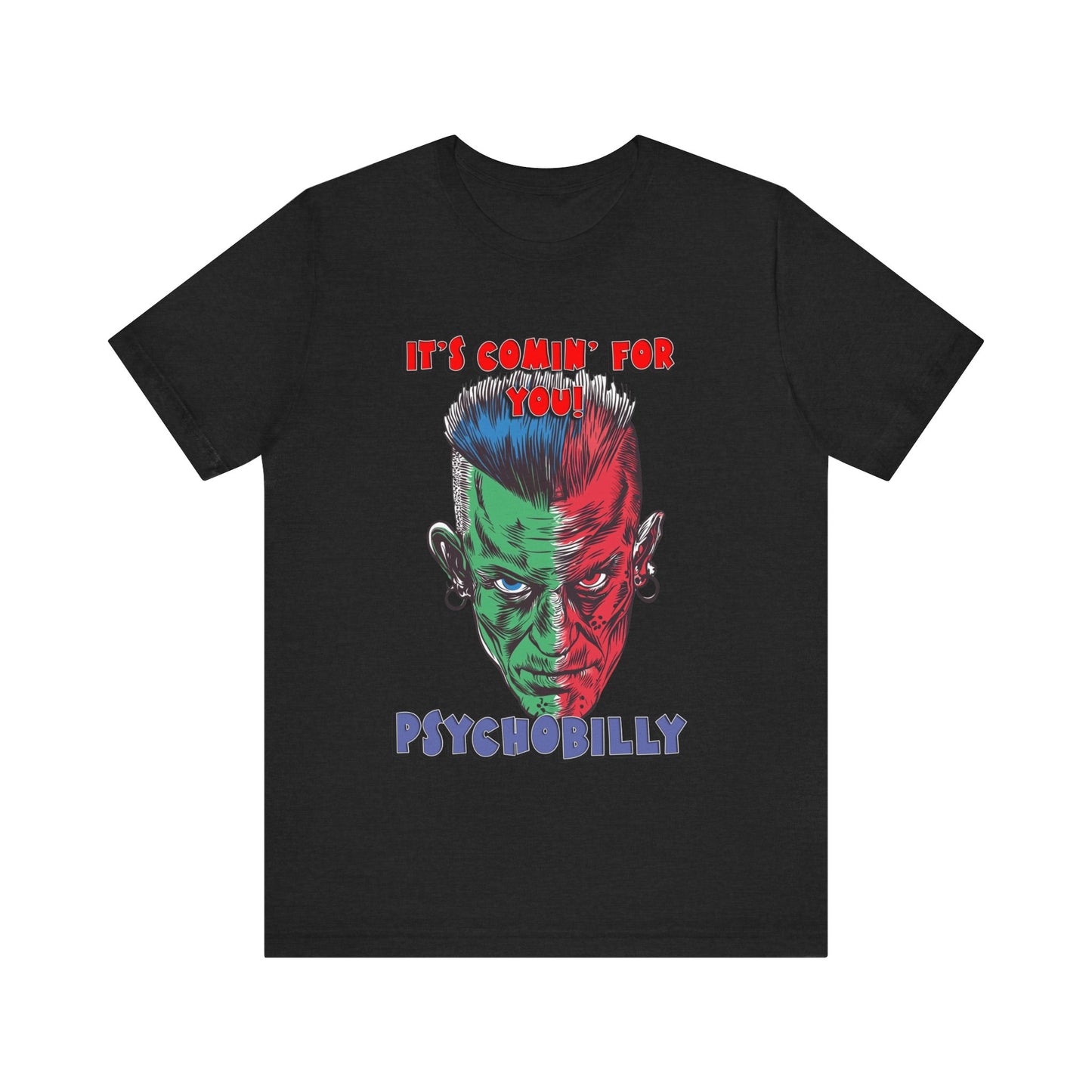 Psychobilly 1 - Jersey Short Sleeve Tee - USA