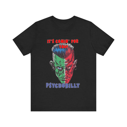 Psychobilly 1 - Jersey Short Sleeve Tee - USA