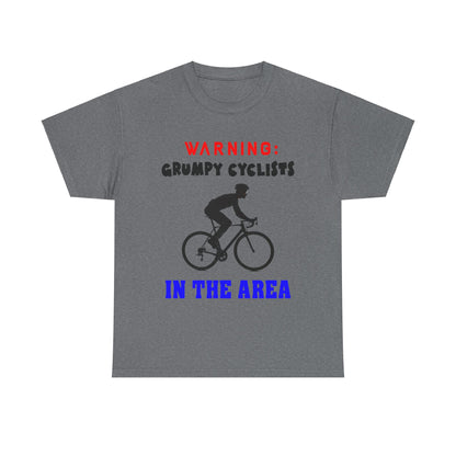 Cyclists 2 - Unisex Heavy Cotton Tee - UK