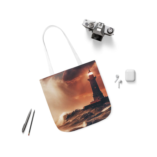 Seascape #1 - Polyester Canvas Tote Bag (AOP)