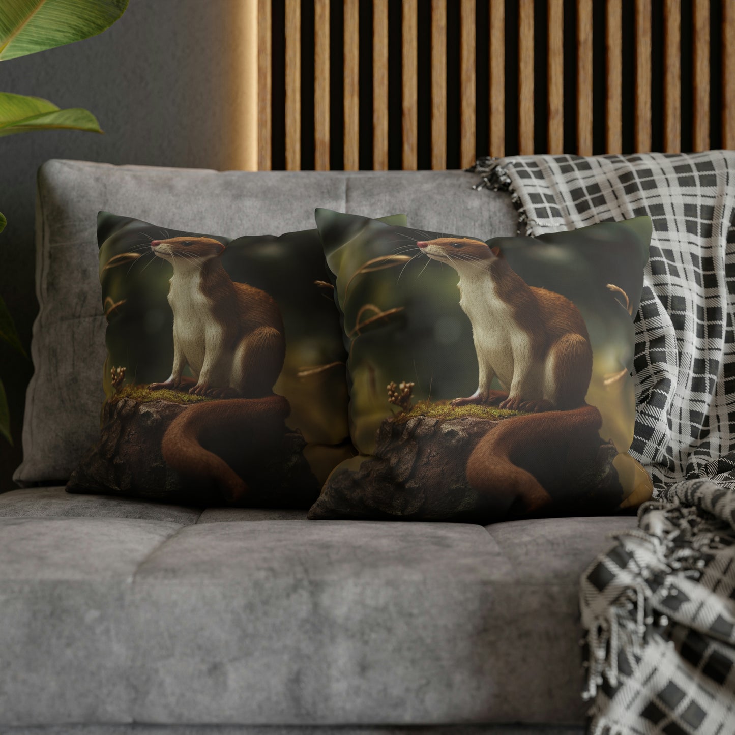 Stoat - Spun Polyester Pillowcase