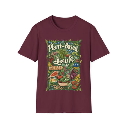 Plant Based Lifestyle #2 - Unisex Softstyle T-Shirt (UK)