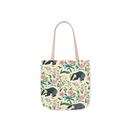 Badger Polyester Canvas Tote Bag (AOP)