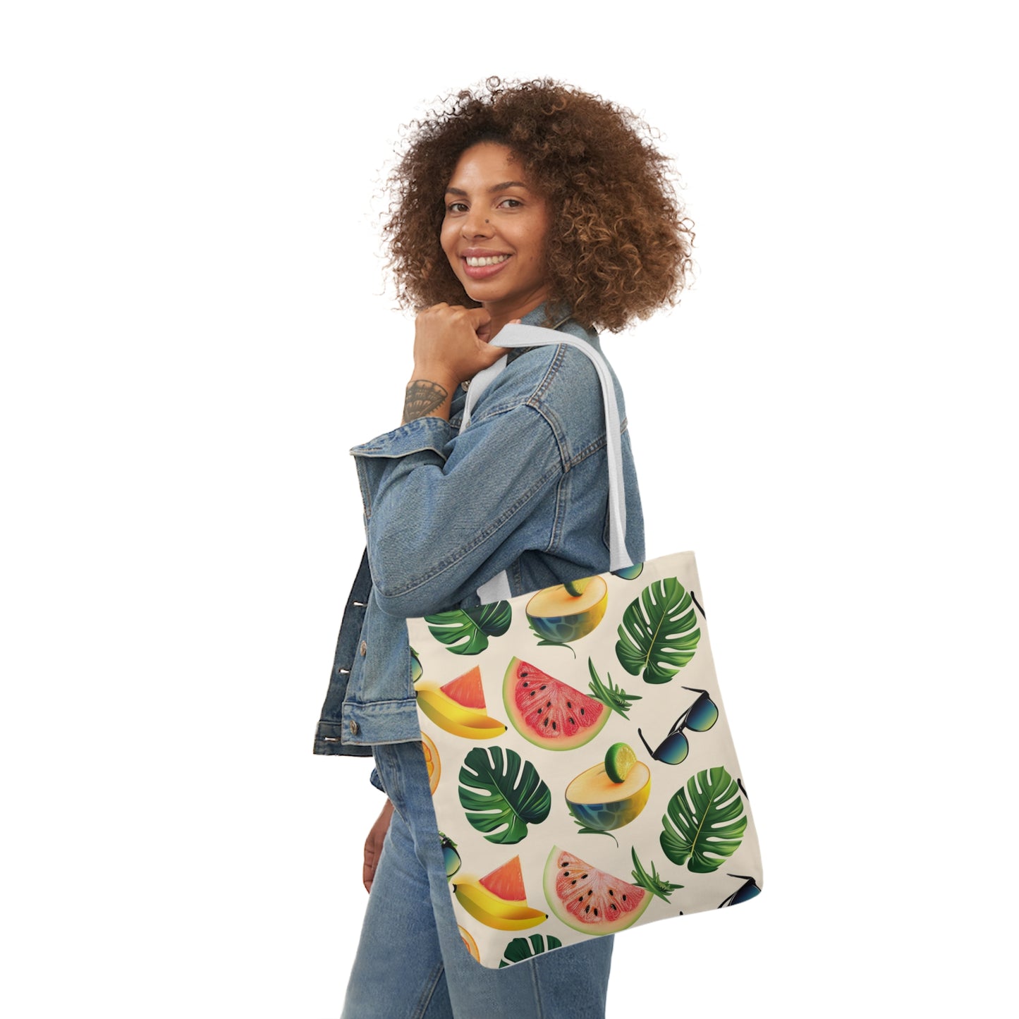 Summertime #2 - Polyester Canvas Tote Bag (AOP)