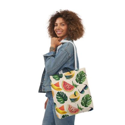 Summertime #2 - Polyester Canvas Tote Bag (AOP)