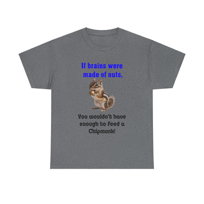 Chipmunk - Unisex Heavy Cotton Tee - UK