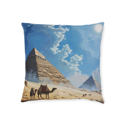 Egyptian Pyramids - Square Pillow - UK