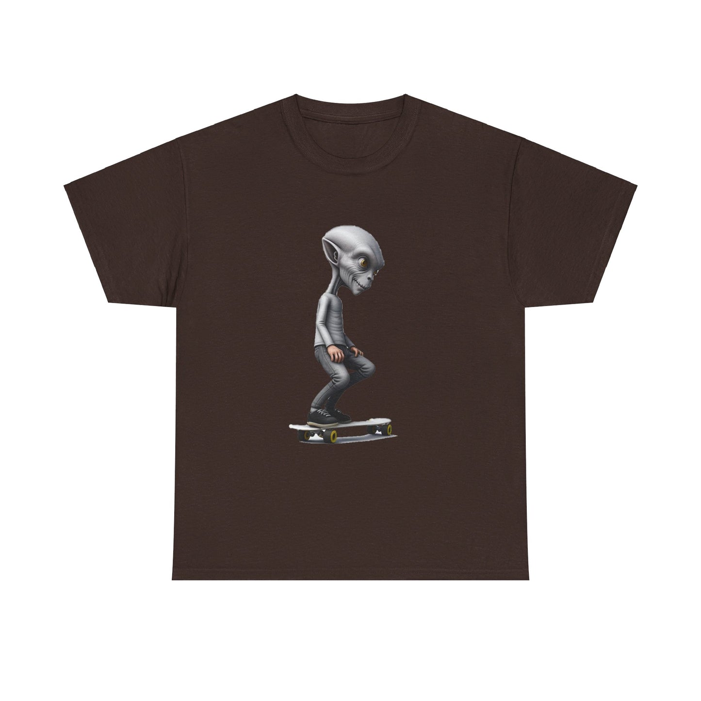 Alien Skater - Unisex Heavy Cotton Tee - USA