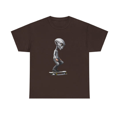 Alien Skater - Unisex Heavy Cotton Tee - USA
