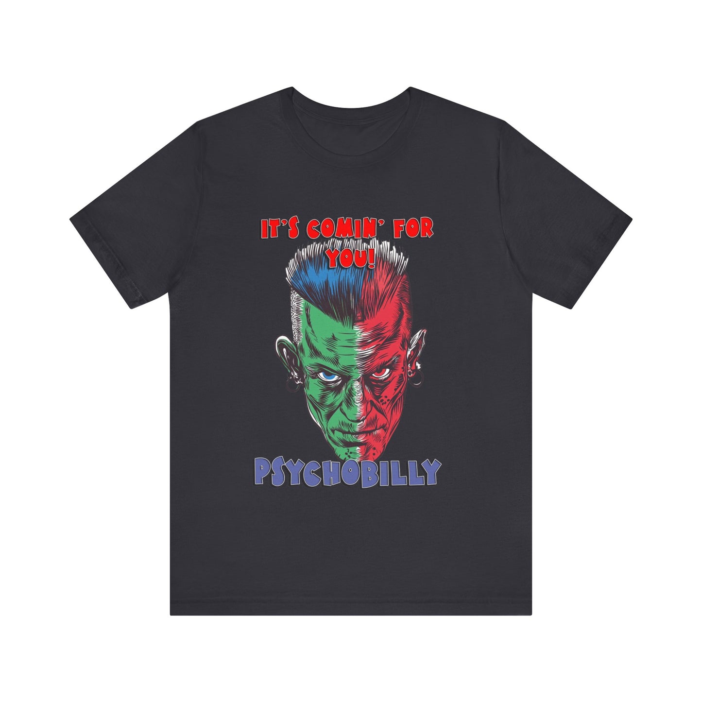 Psychobilly 1 - Jersey Short Sleeve Tee - USA