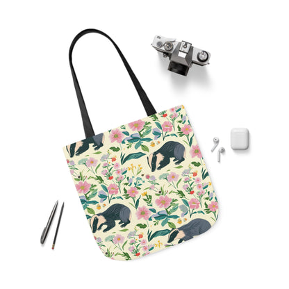 Badger Design - Polyester Canvas Tote Bag (AOP)