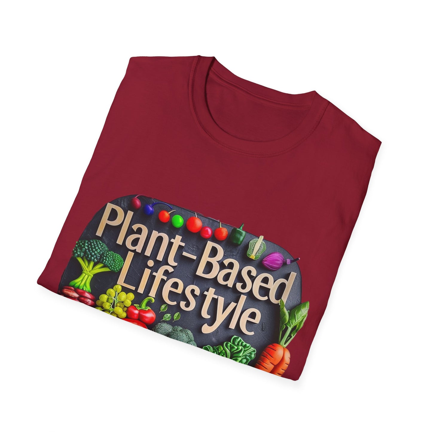 Plant Based Lifestyle #1 - Unisex Softstyle T-Shirt (UK)