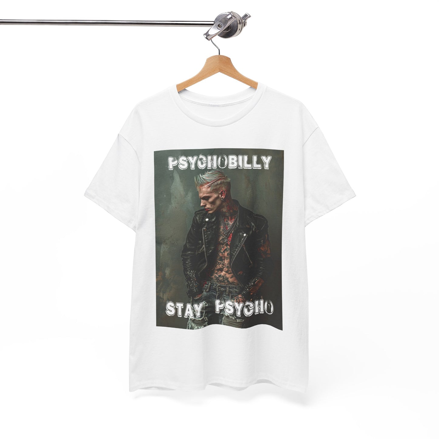 Psycho 2 - Unisex Heavy Cotton Tee - UK