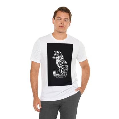 Fox Silhouette Unisex Jersey Short Sleeve Tee