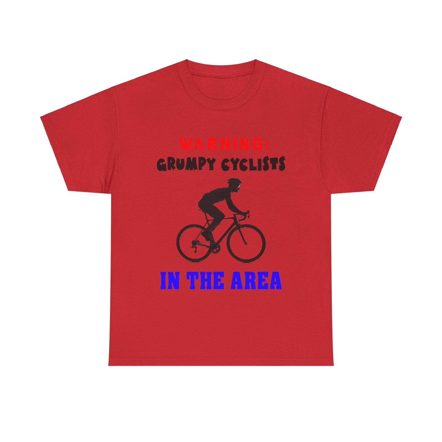 Cyclists 2 - Unisex Heavy Cotton Tee - UK