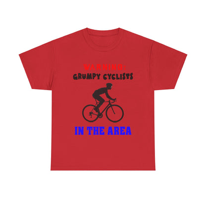 Cyclists 2 - Unisex Heavy Cotton Tee - UK
