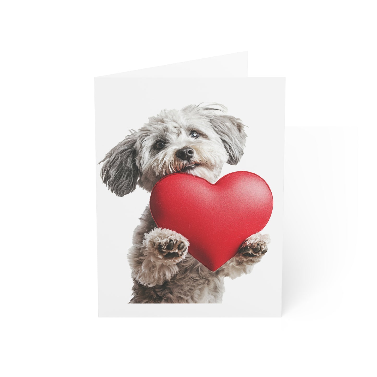Cute Little Dog Greeting Cards (1, 10, 30, 50pcs) - USA