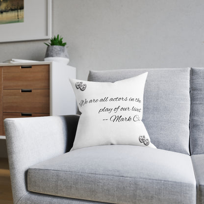 Famous Quotes 4 - Square Pillow UK
