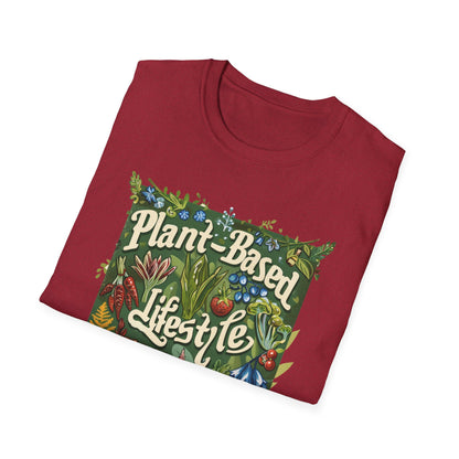 Plant Based Lifestyle #2 - Unisex Softstyle T-Shirt (UK)