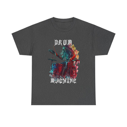 Drum Machine - Unisex Heavy Cotton Tee - UK
