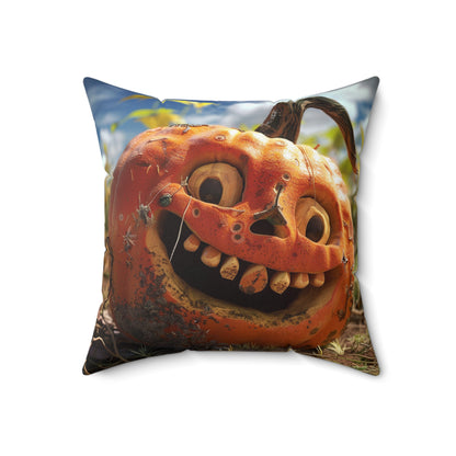 Halloween  - Spun Polyester Square Pillow - USA