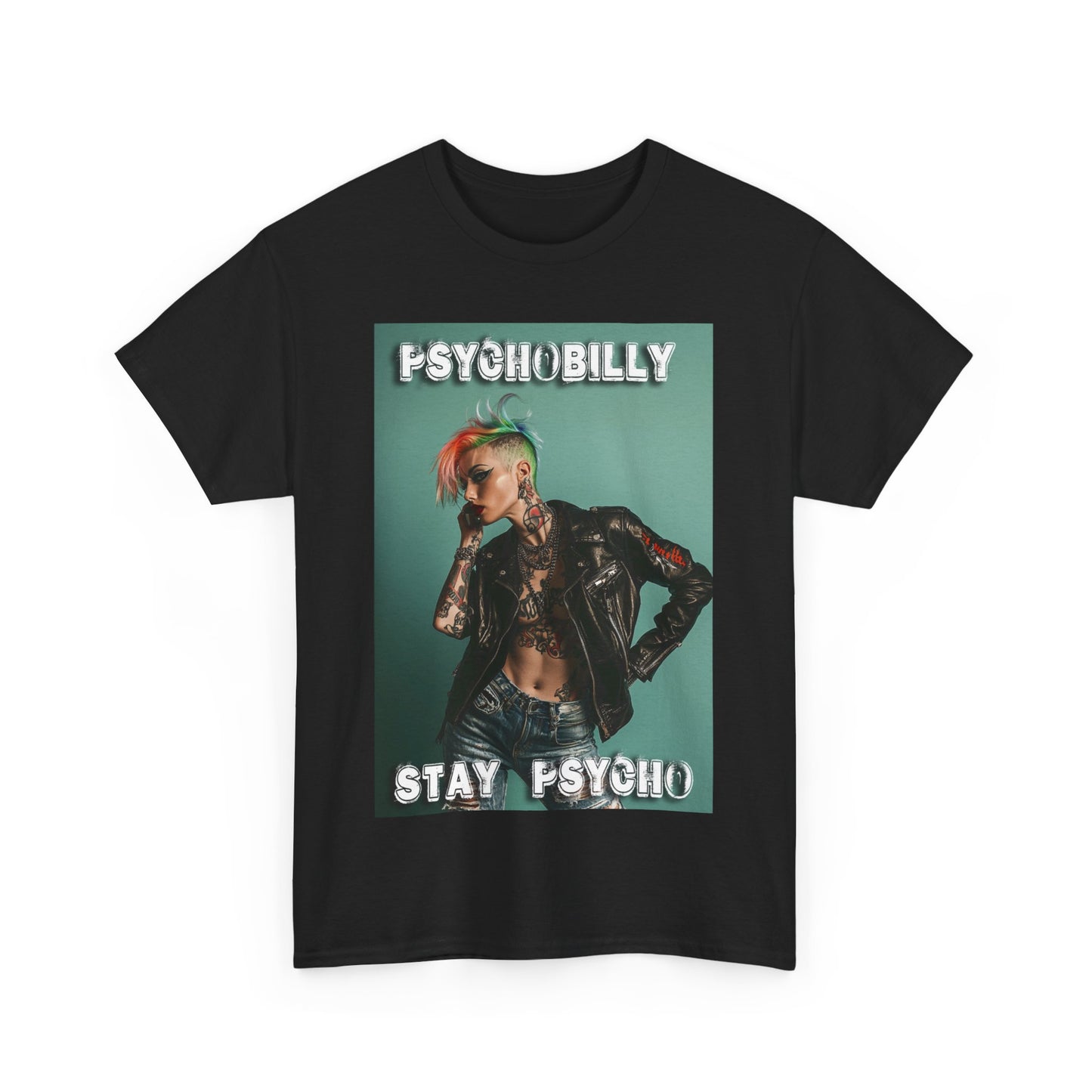 Psycho 5 - Unisex Heavy Cotton Tee - UK