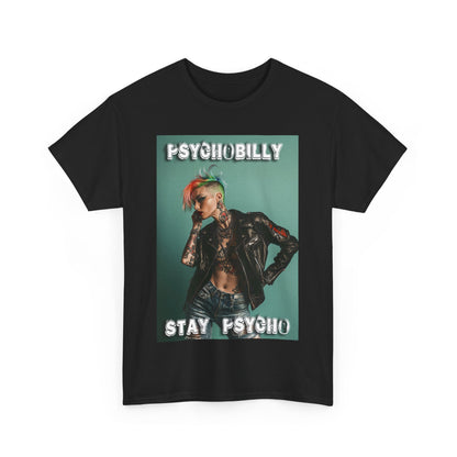 Psycho 5 - Unisex Heavy Cotton Tee - UK