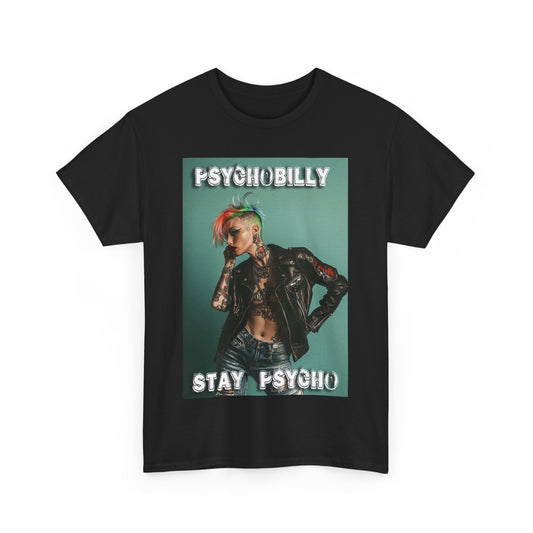 Psycho 5 - Unisex Heavy Cotton Tee - UK