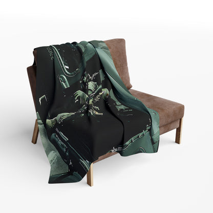 Black Hawk 2 Arctic Fleece Blanket - USA