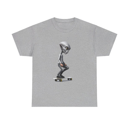 Alien Skater - Unisex Heavy Cotton Tee - USA