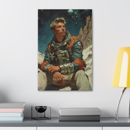 Sci-Fi 1950's #2 - Polyester Canvas