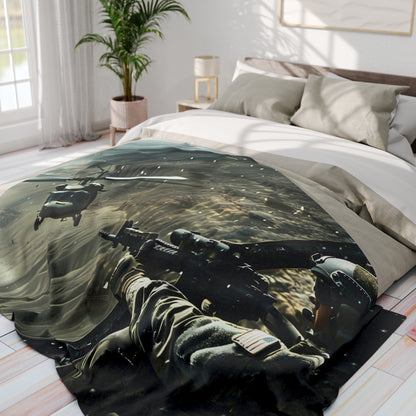 Black Hawk 3 Arctic Fleece Blanket - UK