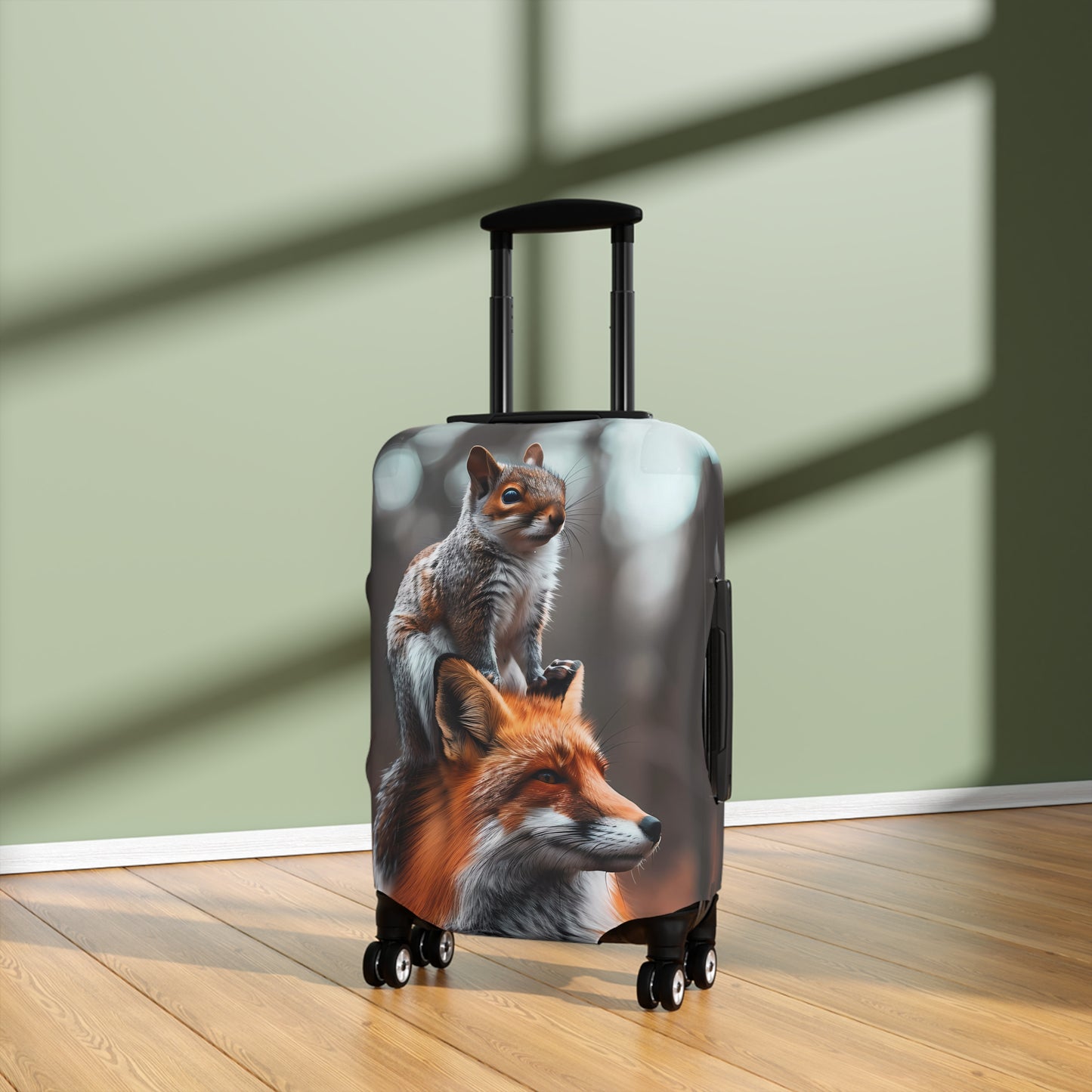 Fox Luggage Cover