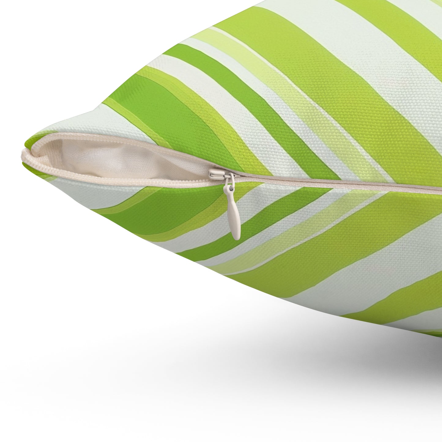 Fresh Mint - Spun Polyester Square Pillow - USA