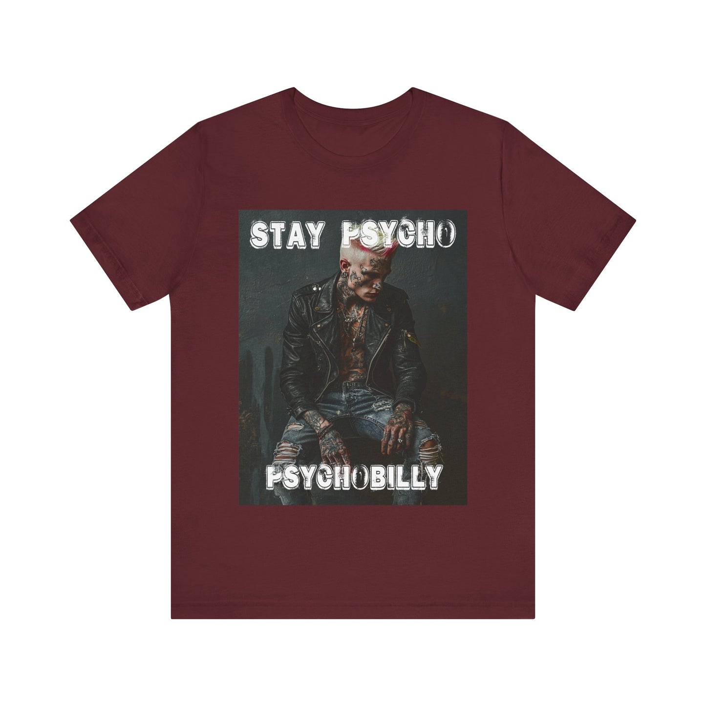 Psychobilly 8 - Jersey Short Sleeve Tee - USA